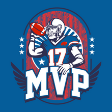 Load image into Gallery viewer, MVP Josh Allen Bills t shirt sweatshirt hoodie