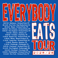 Load image into Gallery viewer, Everybody Eats... "Concert" Schedule