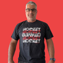 Load image into Gallery viewer, Retro Hockey - Alternate Black/Red