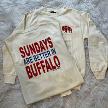 Load image into Gallery viewer, Sundays are better in Buffalo Bills t shirt sweatshirt hoodie
