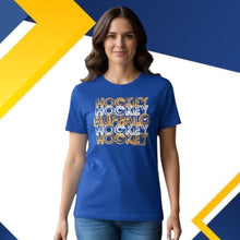 Load image into Gallery viewer, Buffalo Hockey Repeat - Classic Blue/Gold