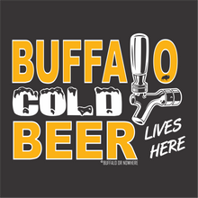Load image into Gallery viewer, Buffalo Beer Tee Shirt Fleece Sweatshirt