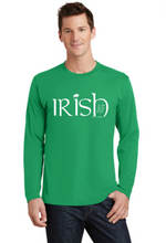 Load image into Gallery viewer, Irish AF Buffalo St Patricks Day tee sweatshirt