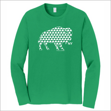 Load image into Gallery viewer, Irish Buffalo St Patricks Day shamrock tee sweatshirt