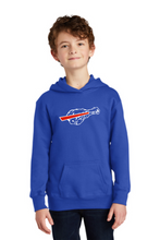 Load image into Gallery viewer, Buffalo Chicken Wing Hooded Youth Sweatshirt