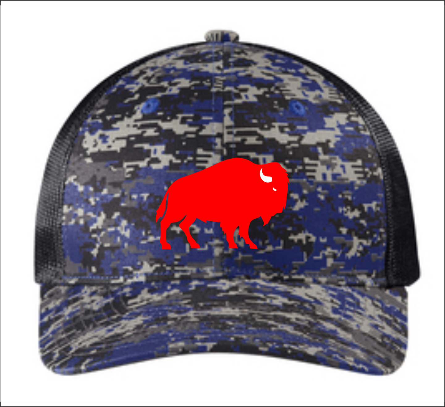 Digi Camo Trucker Cap - Standing Buffalo