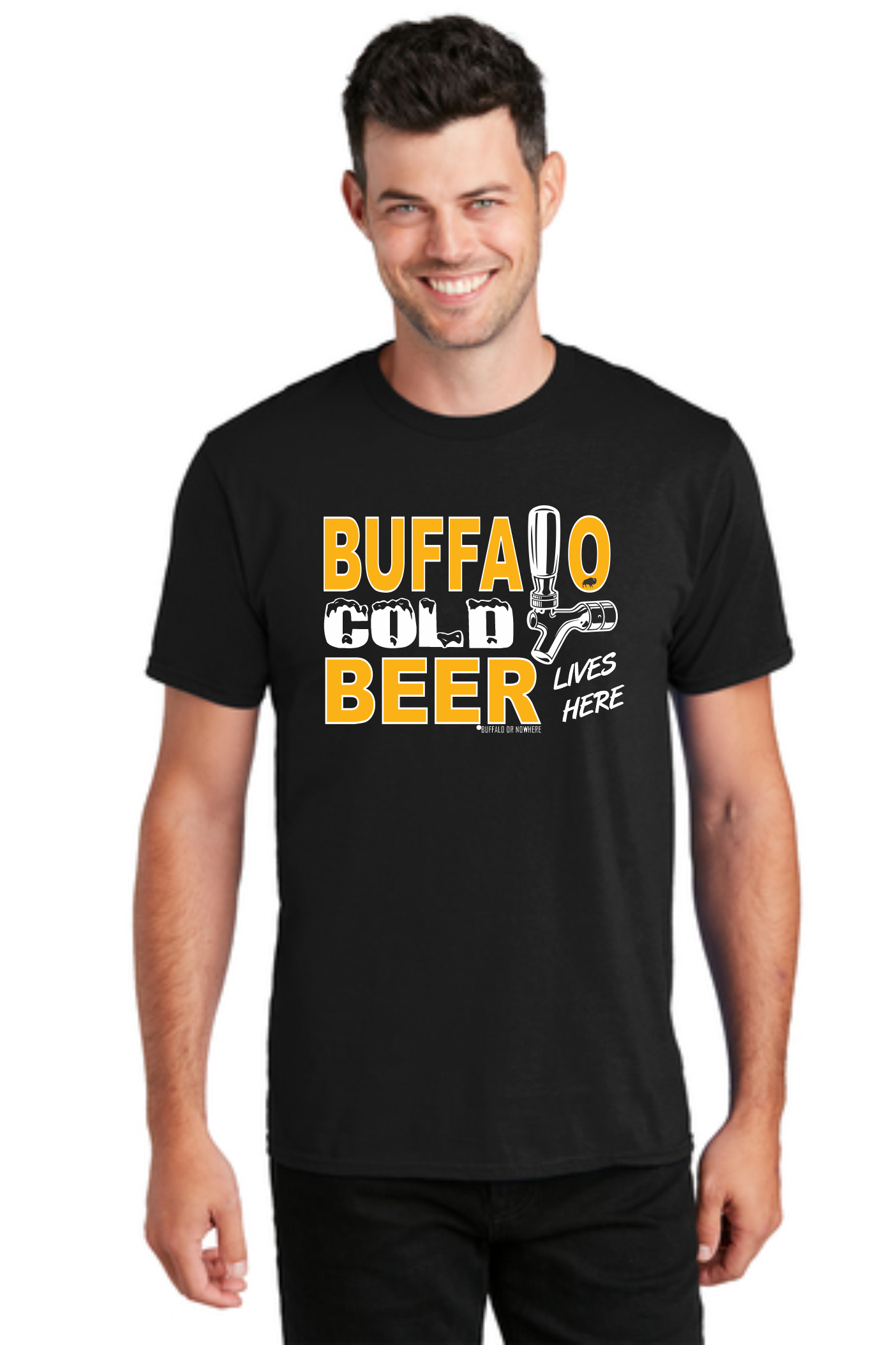 Buffalo Beer Tee Shirt Fleece Sweatshirt