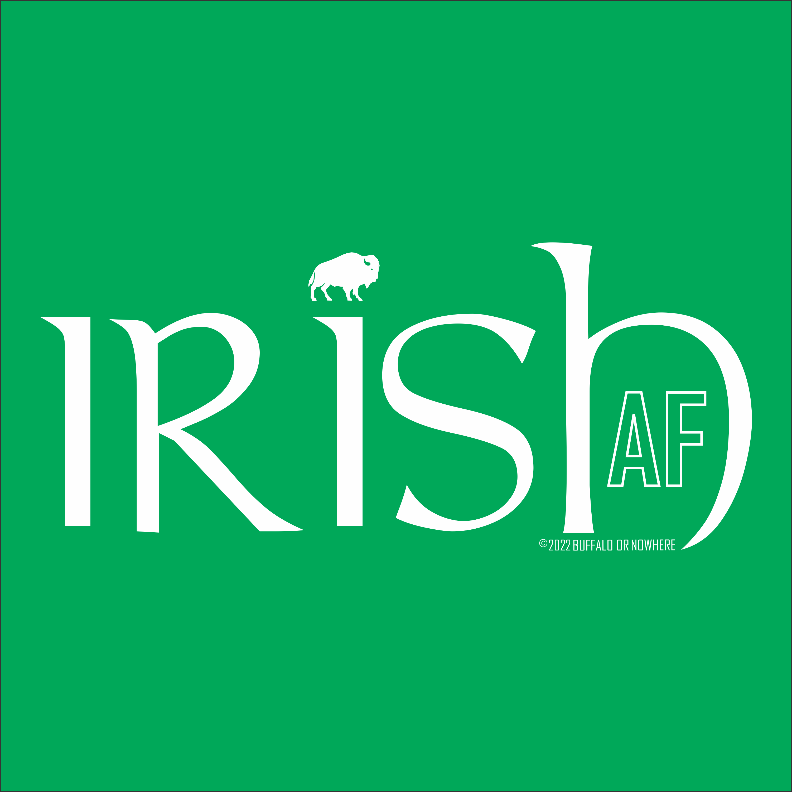 Irish AF – Buffalo Everywhere