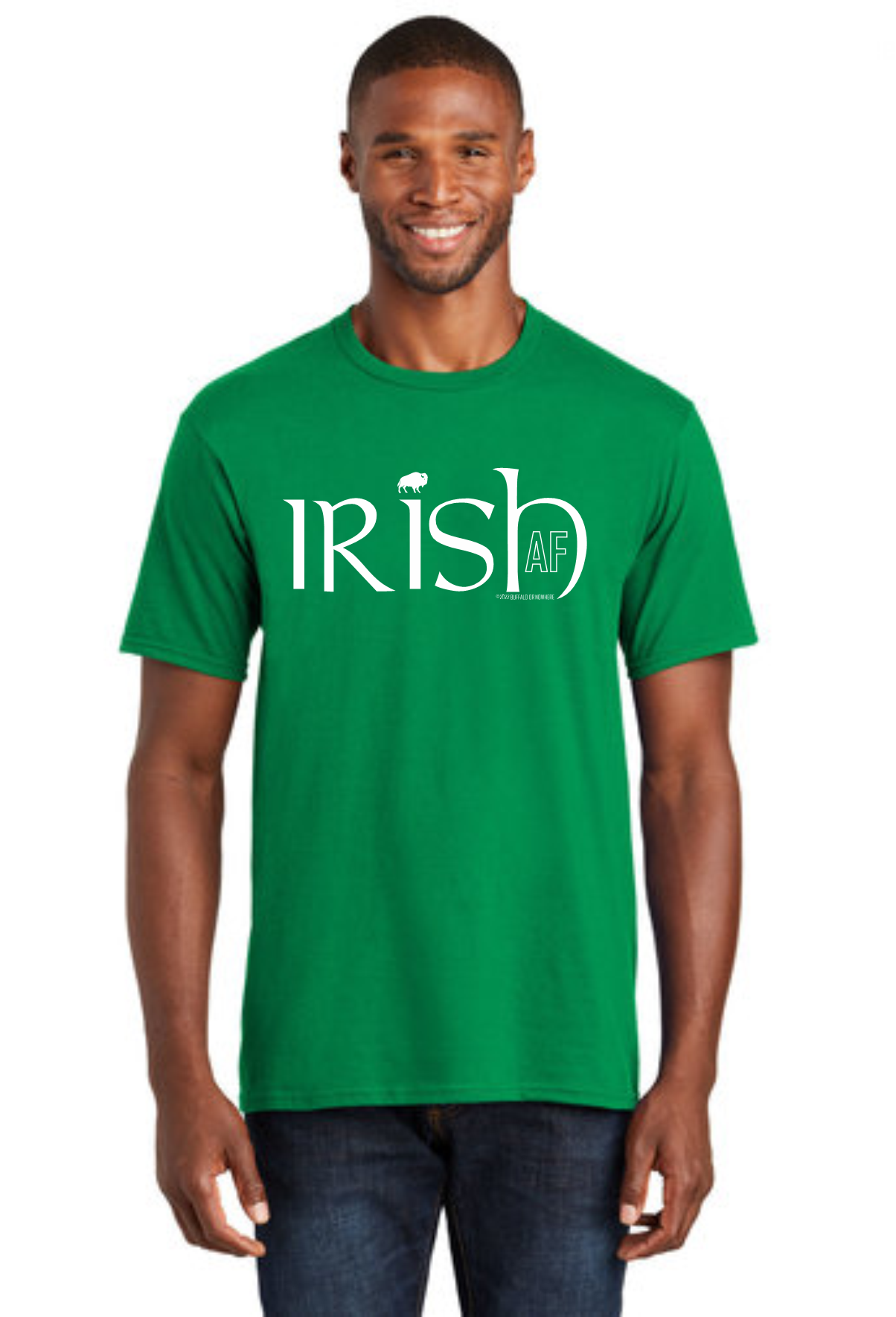 Irish AF Buffalo St Patricks Day tee sweatshirt