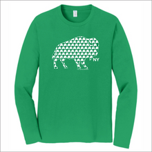 Load image into Gallery viewer, Irish Buffalo St Patricks Day shamrock tee sweatshirt
