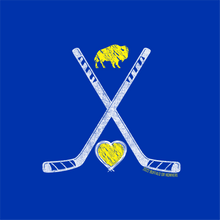 Load image into Gallery viewer, Buffalo Hockey - Crossed Sticks
